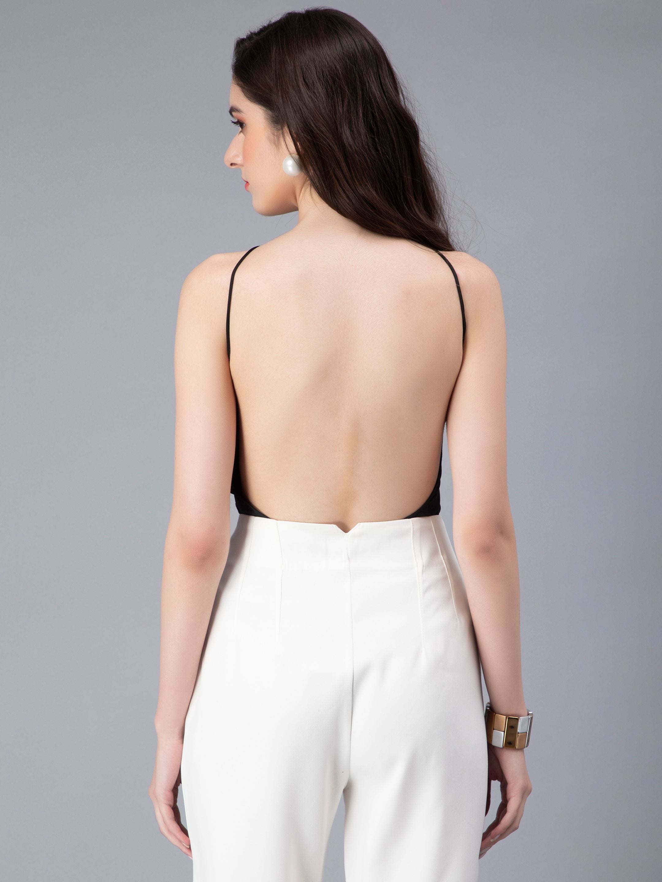 Flower Accent Bodysuit