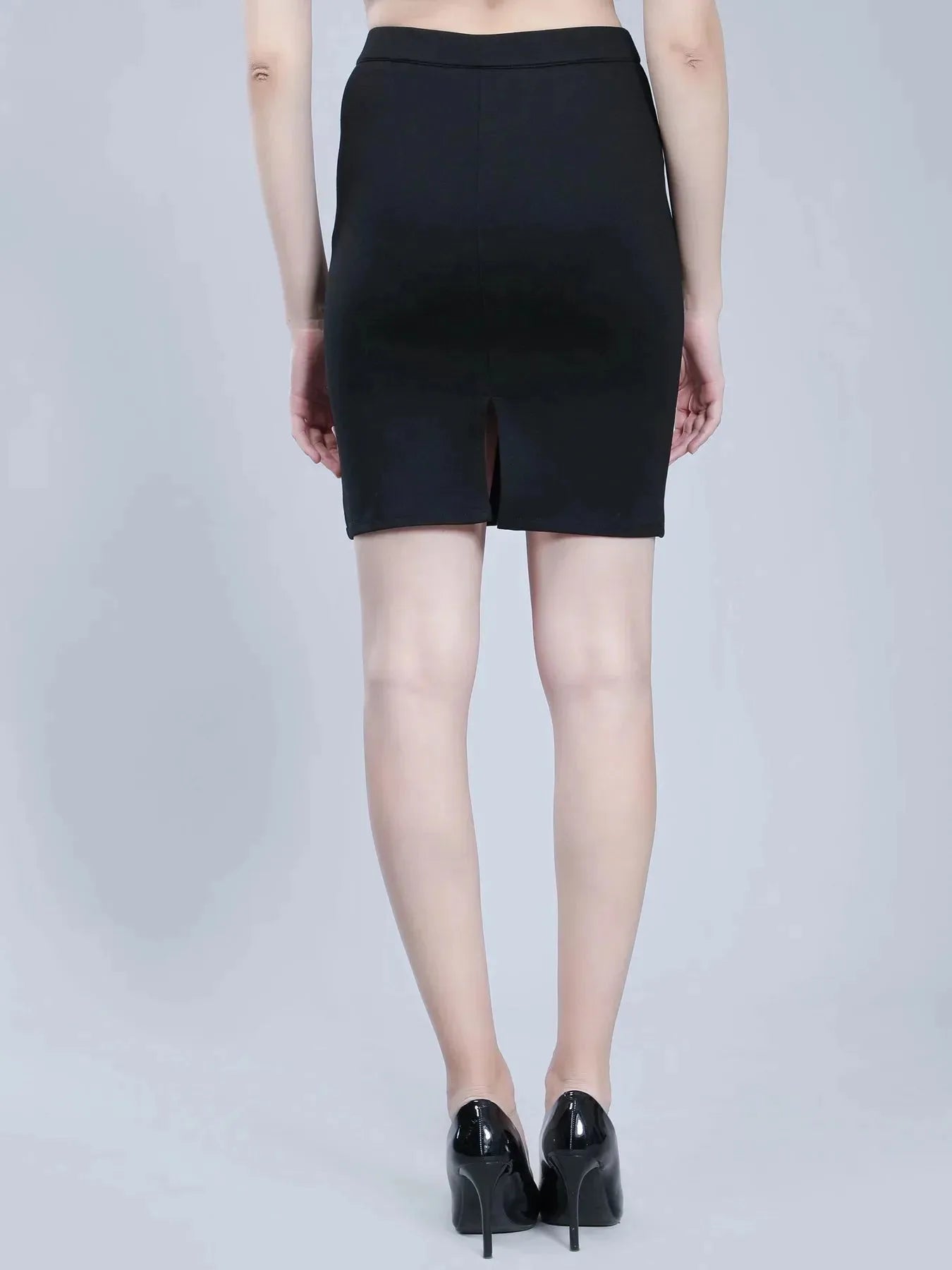 Front Buttons Short Skirt