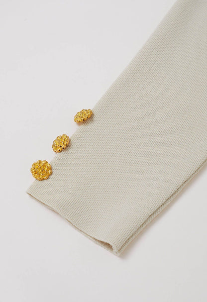 Golden Button Two-Piece Set