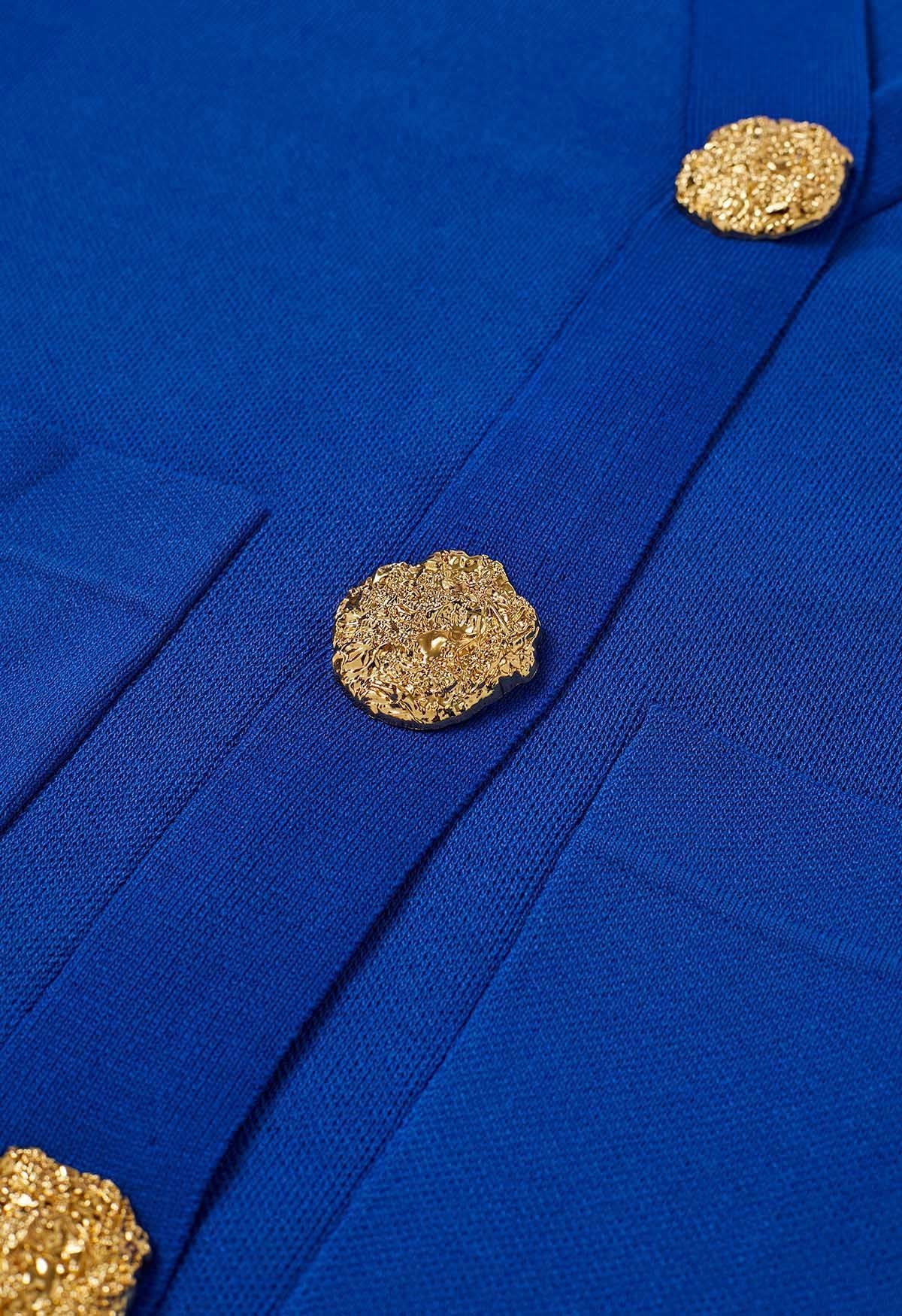 Golden Button Two-Piece Set