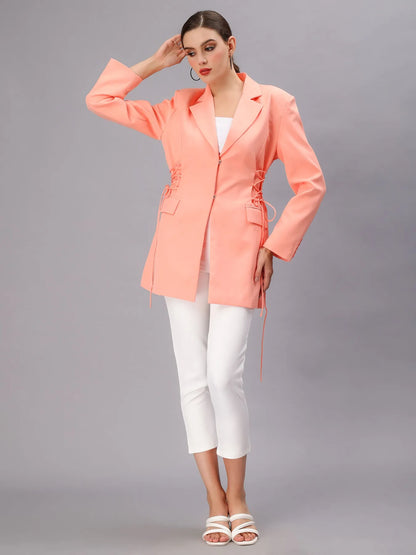 Criss-Cross Oversized Blazer