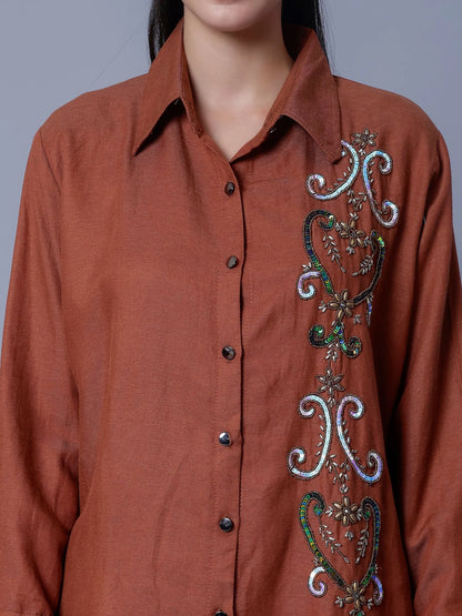 Hand Embroidery Two-Piece Set