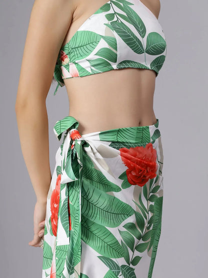 Boho Floral Two Piece Set