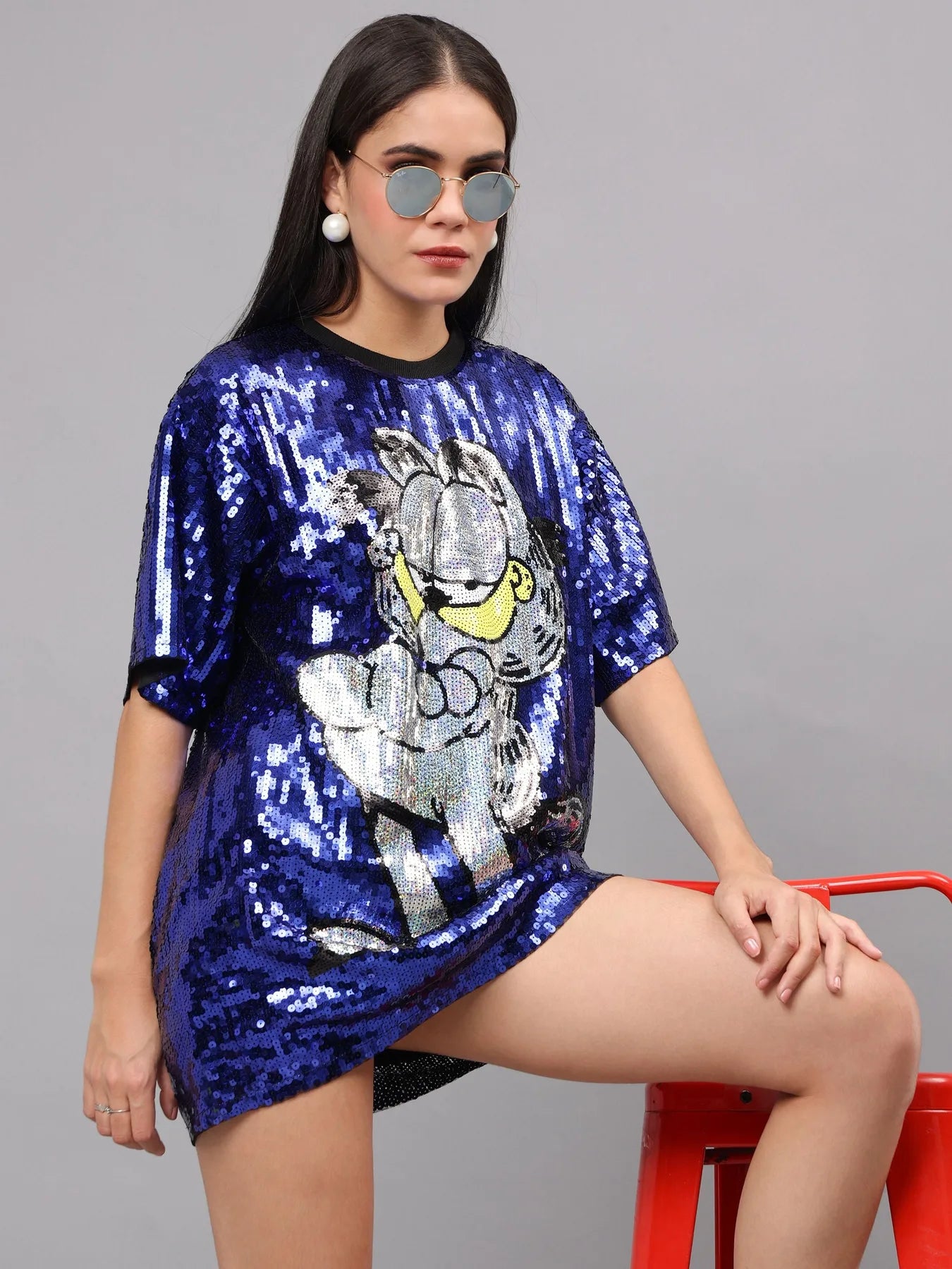 Garfield Sequence Dress