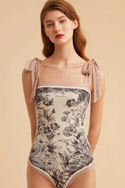 Tie-Shoulder Reversible Monokini