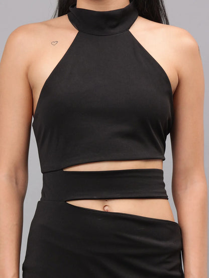 Cut Out Fitted Dress