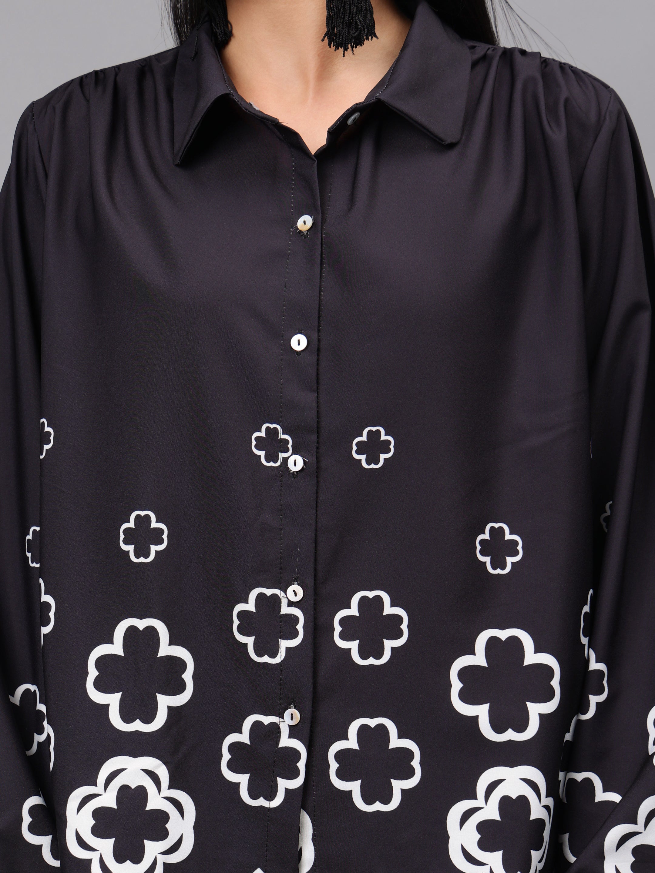 Floral Printed Two Piece Set