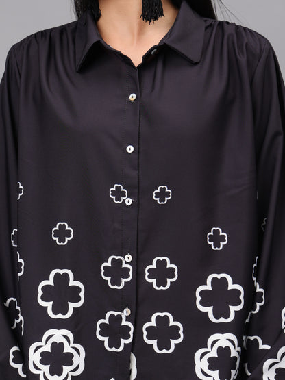 Floral Printed Two Piece Set