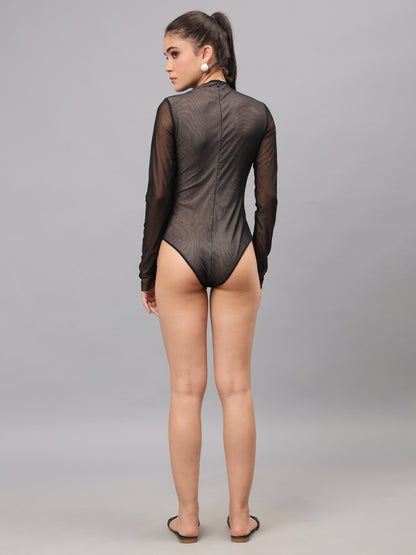 Sheer Mesh Bodysuit