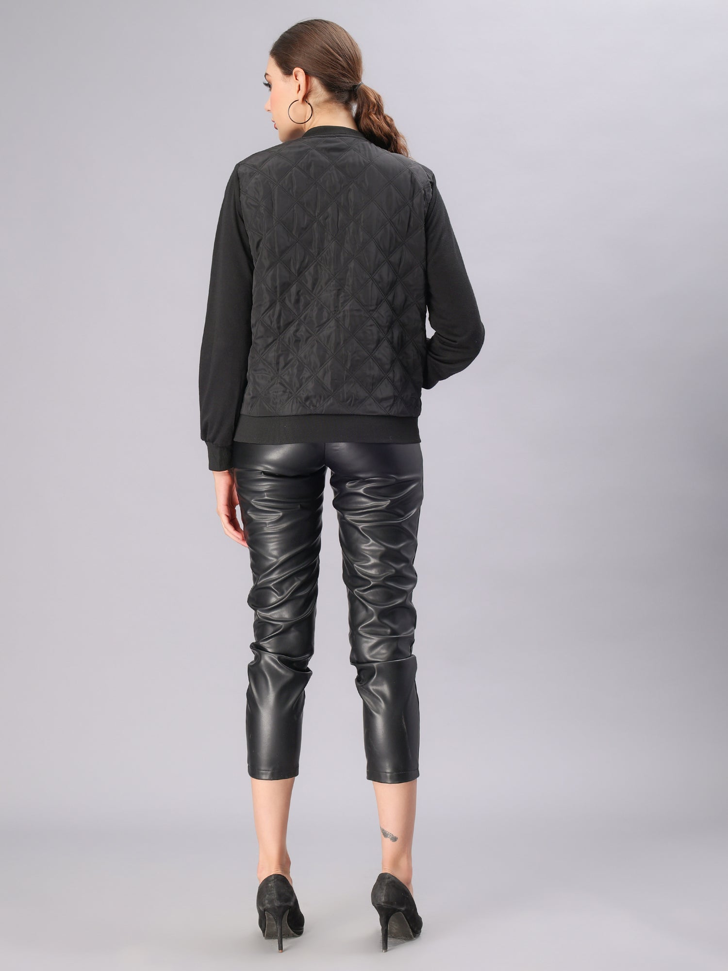 Zipper Bomber Jacket