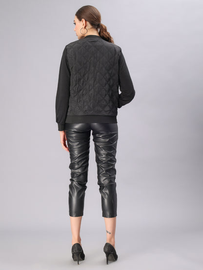 Zipper Bomber Jacket