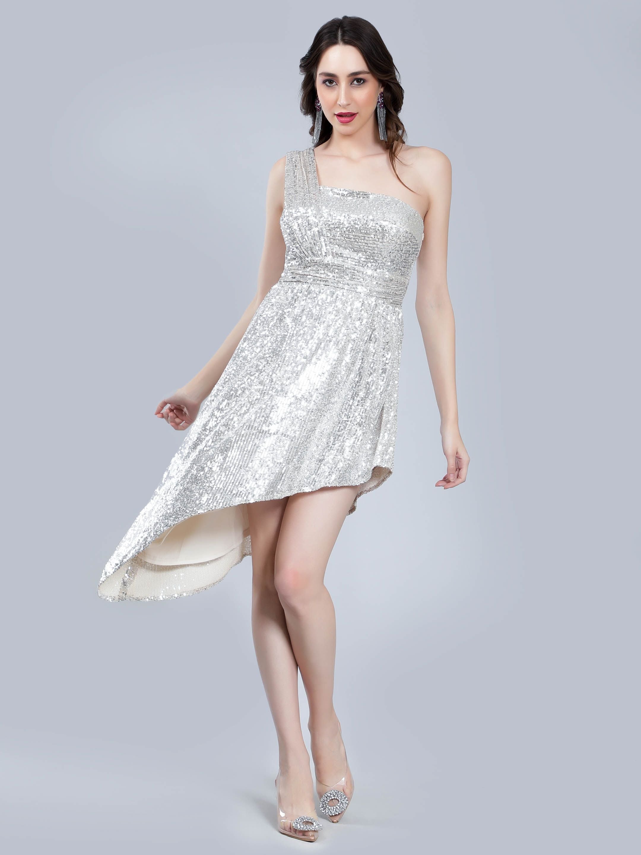 Sequined Cocktail Dress