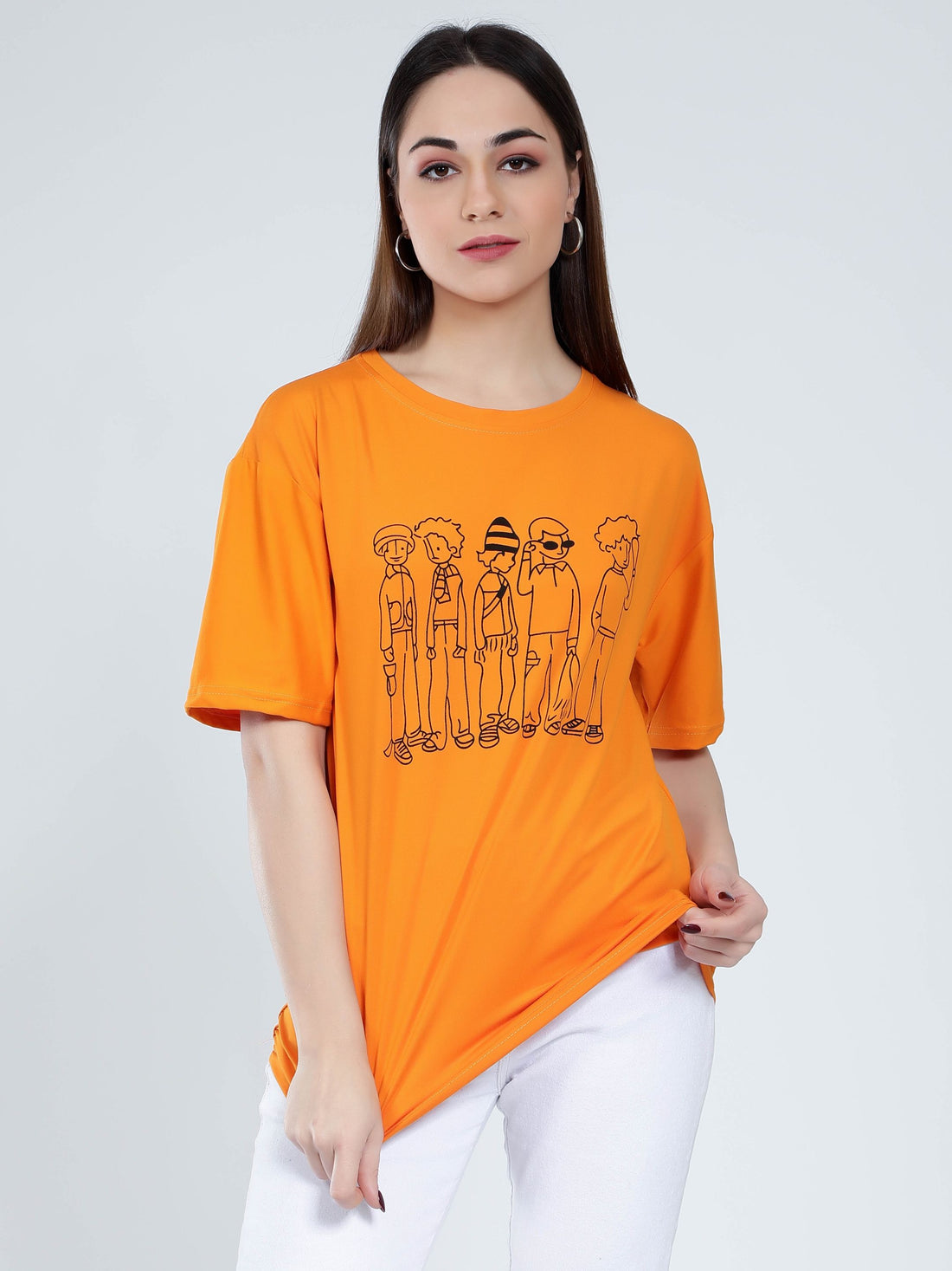 Graphic Round Neck T-Shirt