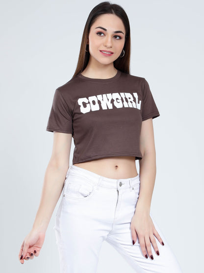 Cowgirl Crop T-shirt