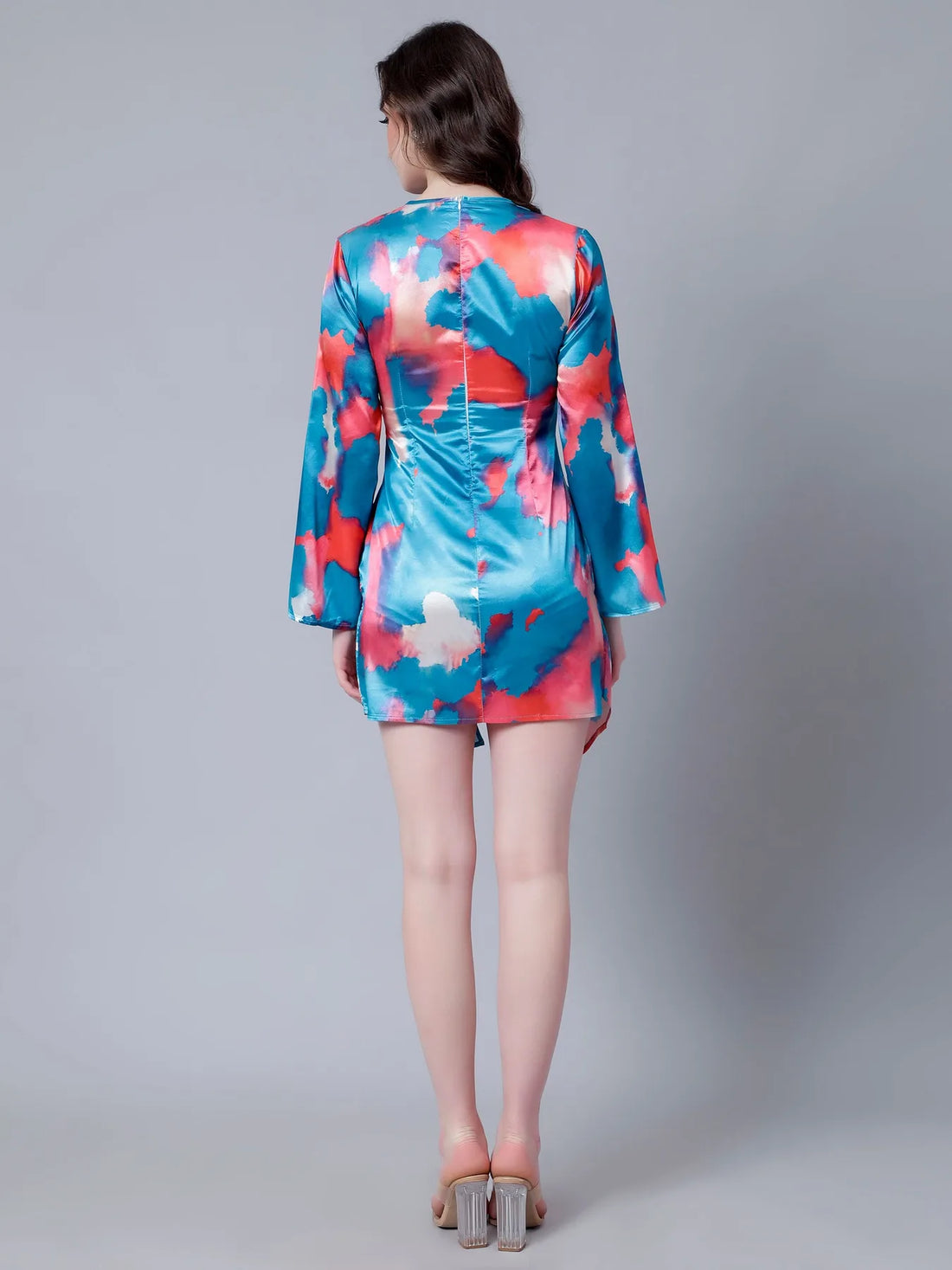 Hot Splash Satin Dress