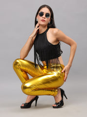 Metallic Shimmer Leggings