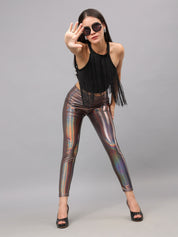 Metallic Shimmer Leggings