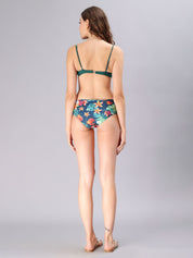 Tropical Printed Bikini Set