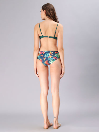 Tropical Printed Bikini Set