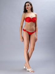 Bandeau 3D Bikini Set