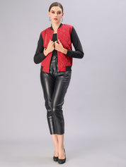 Zipper Bomber Jacket
