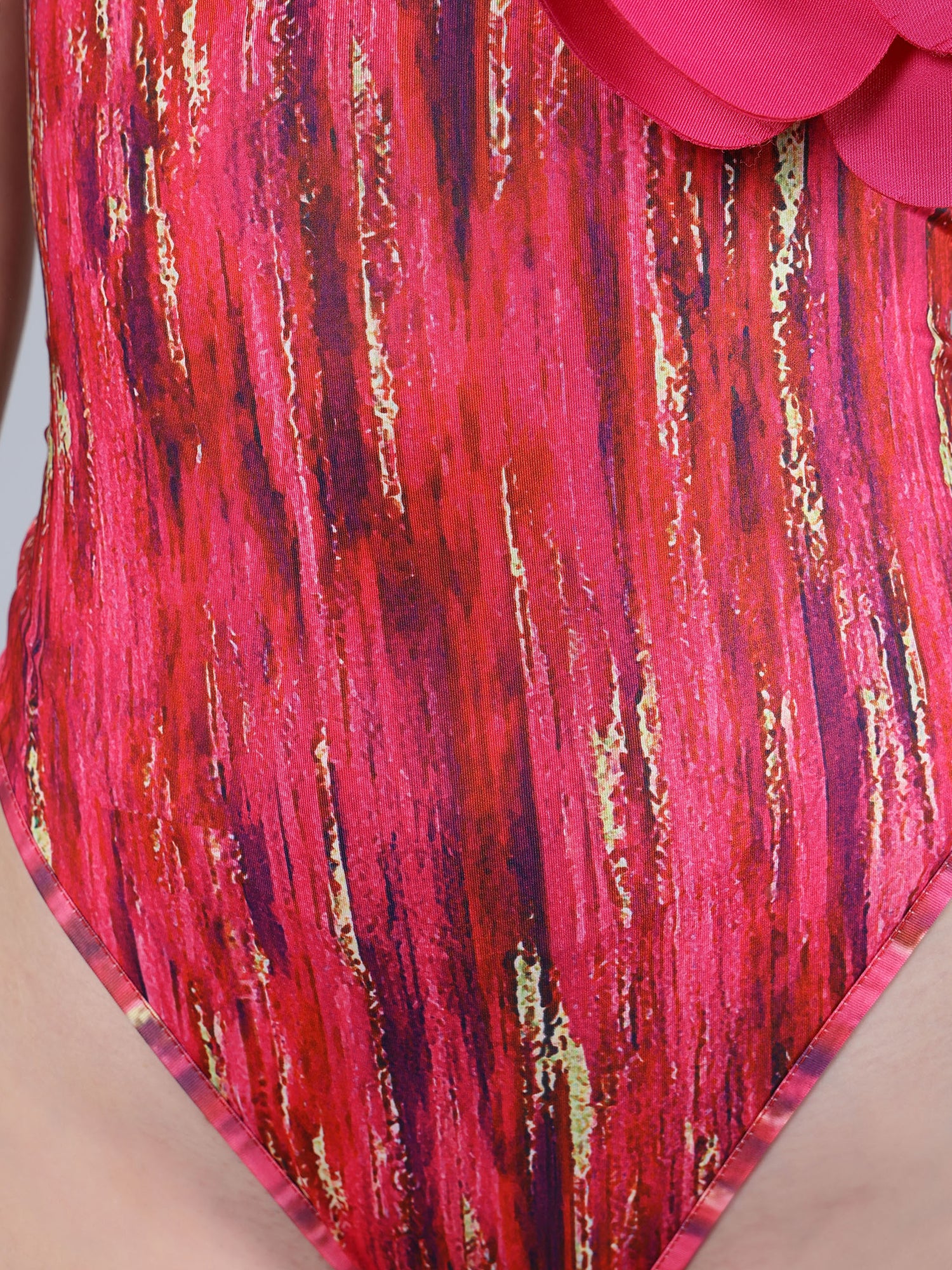 3D Flower Detailed Monokini