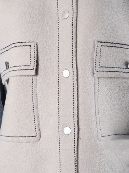 Contrast Stitch Jacket