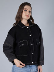 Contrast Stitch Jacket
