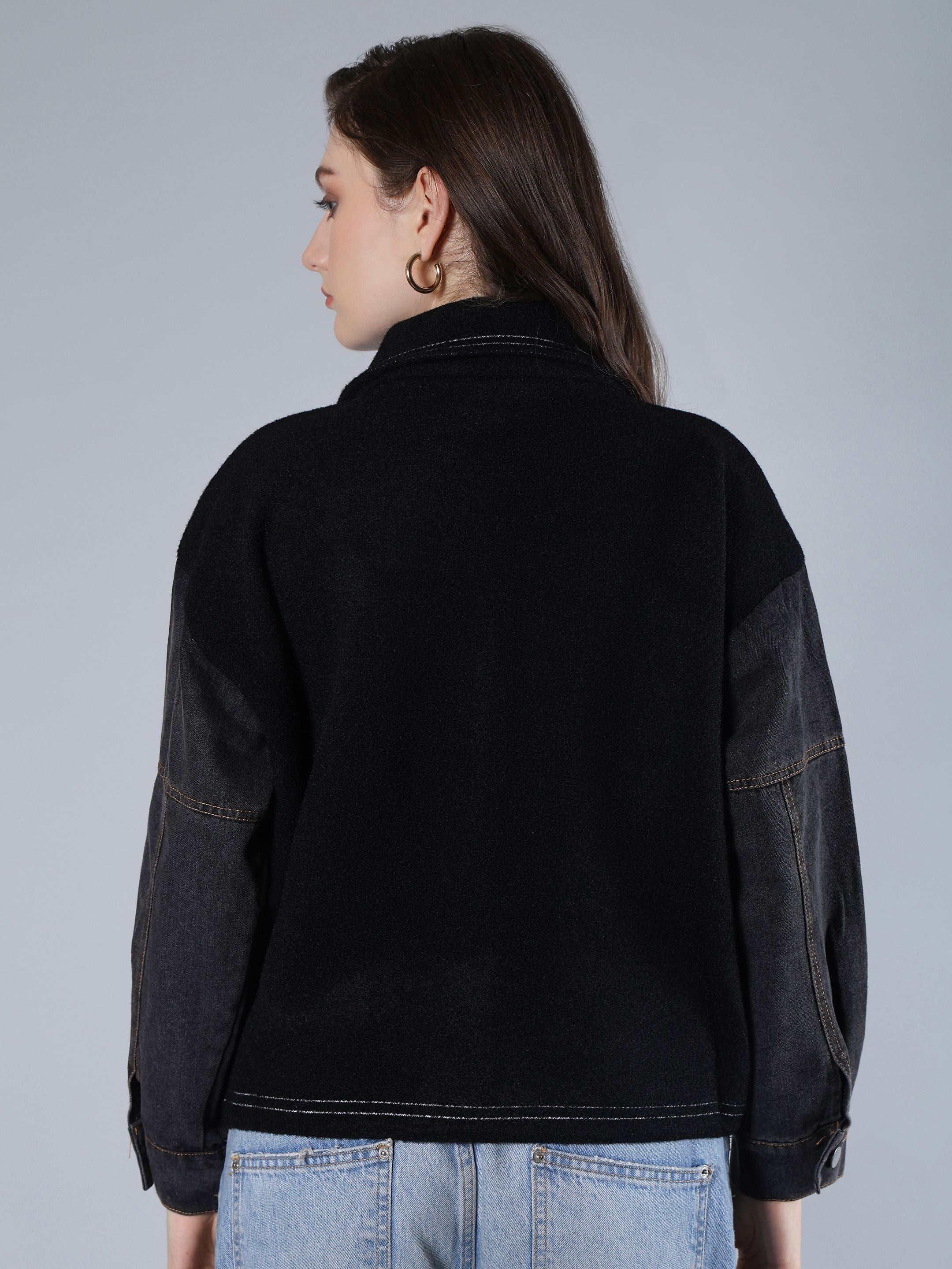 Contrast Stitch Jacket