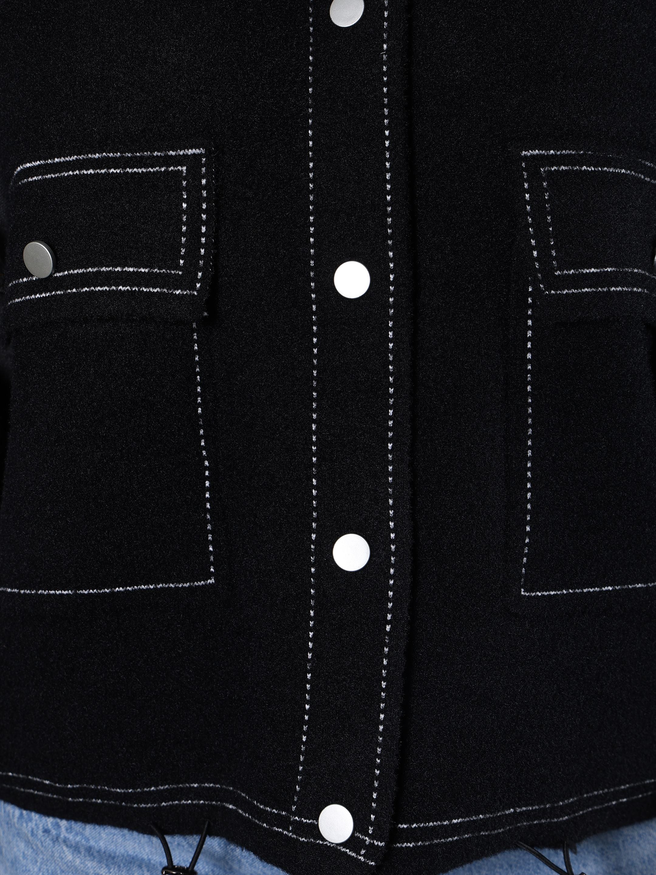 Contrast Stitch Jacket
