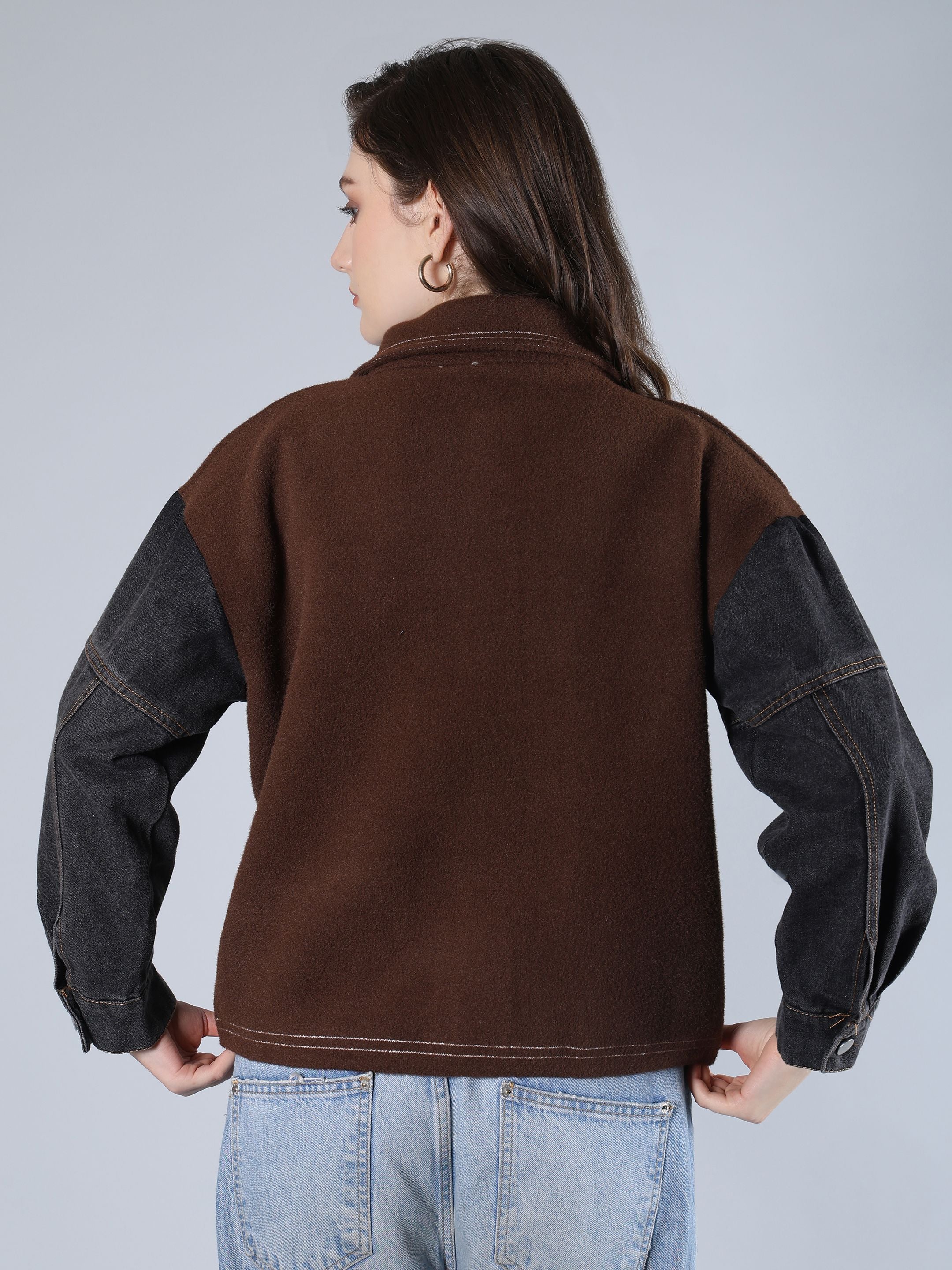 Contrast Stitch Jacket