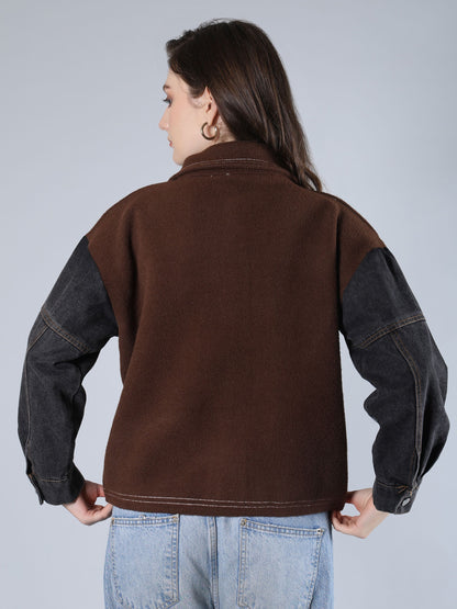 Contrast Stitch Jacket