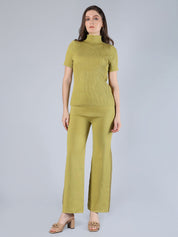 Warm Knitted Three Piece Set
