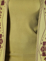 Warm Knitted Three Piece Set