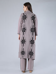 Warm Knitted Three Piece Set