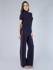 Warm Knitted Three Piece Set
