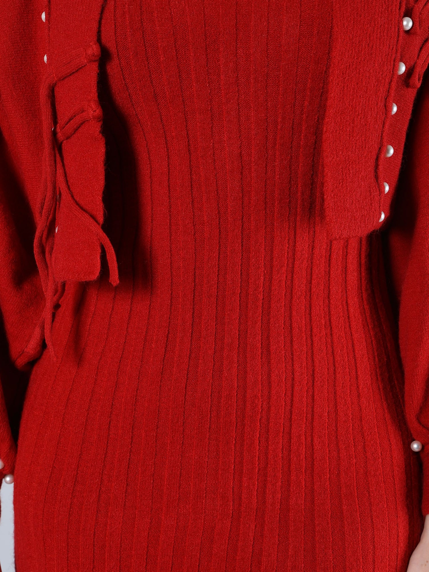 Knitted Two Piece Dress Set