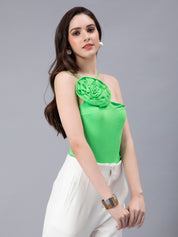Flower Accent Bodysuit