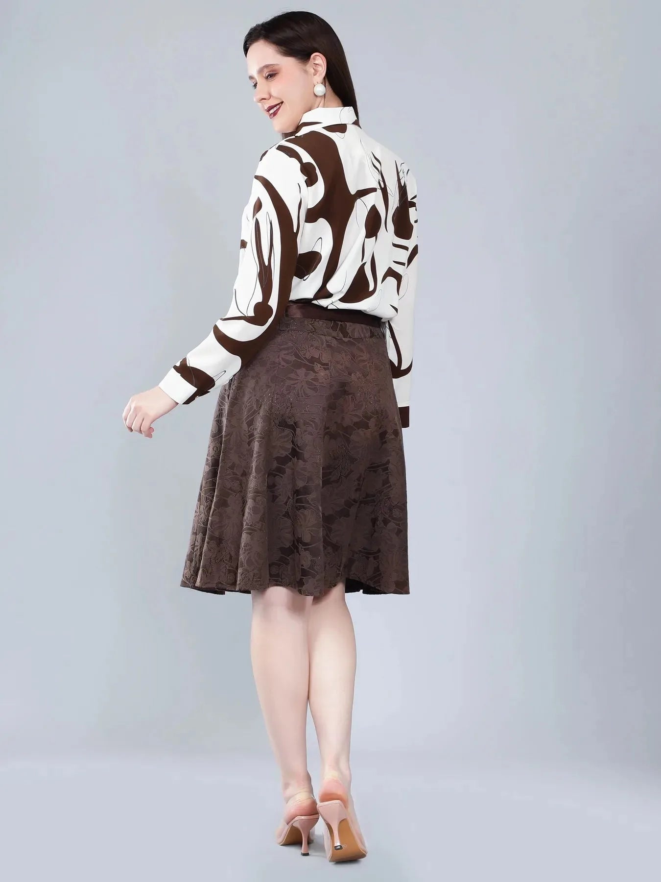 Vortex Print French Shirt