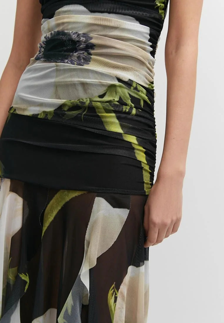 Tube Mesh Tulle Dress