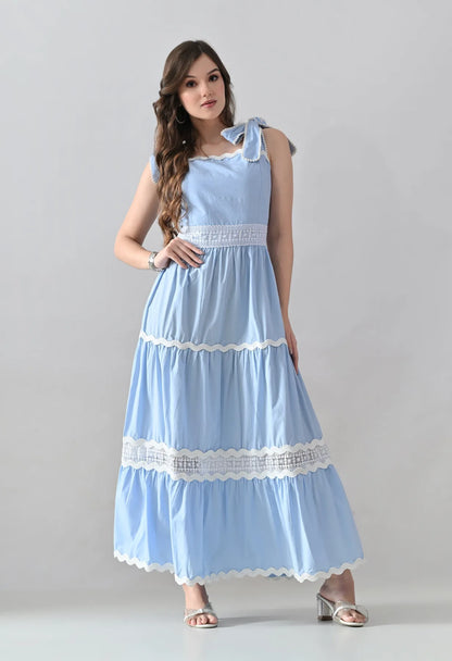 Skyline Charm Maxi Dress