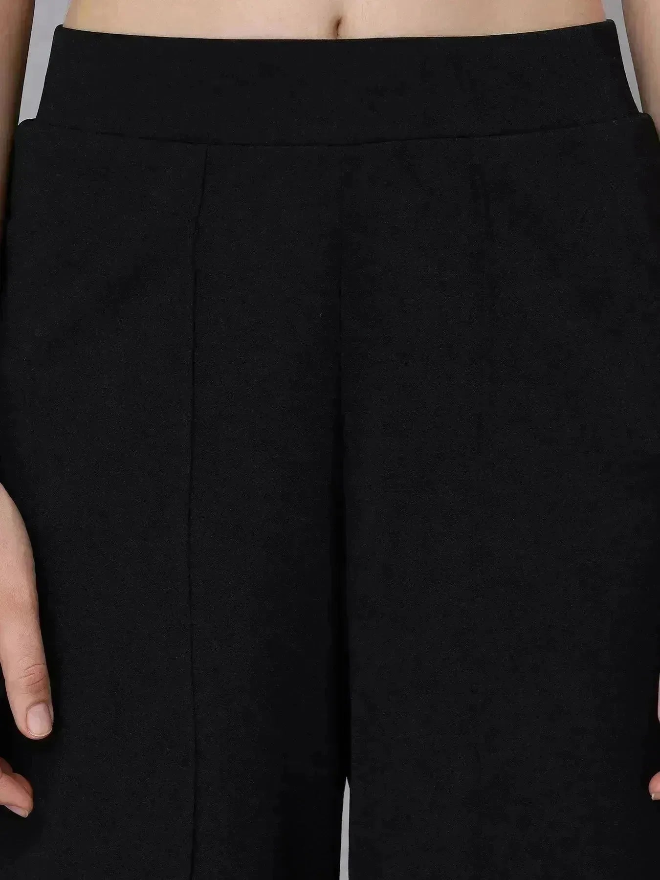 Front Overlap Slit Pants