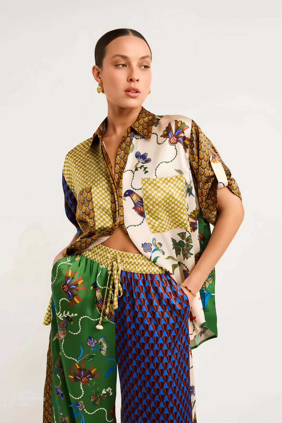 Boho Pattern Two-Piece Set