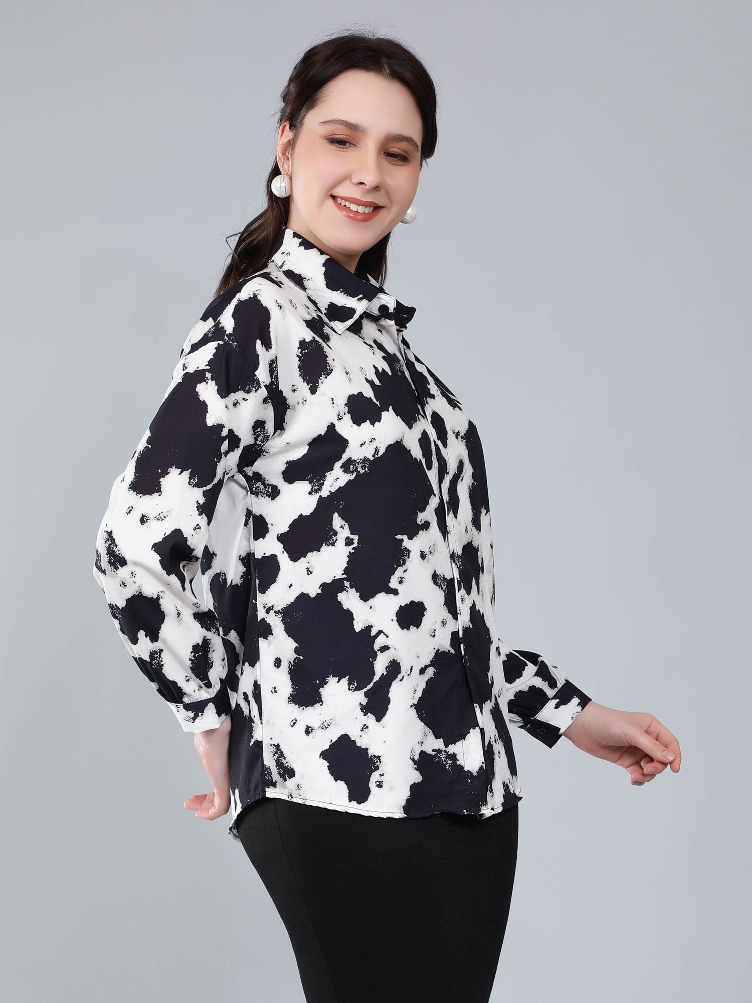 Smudge Print Shirt