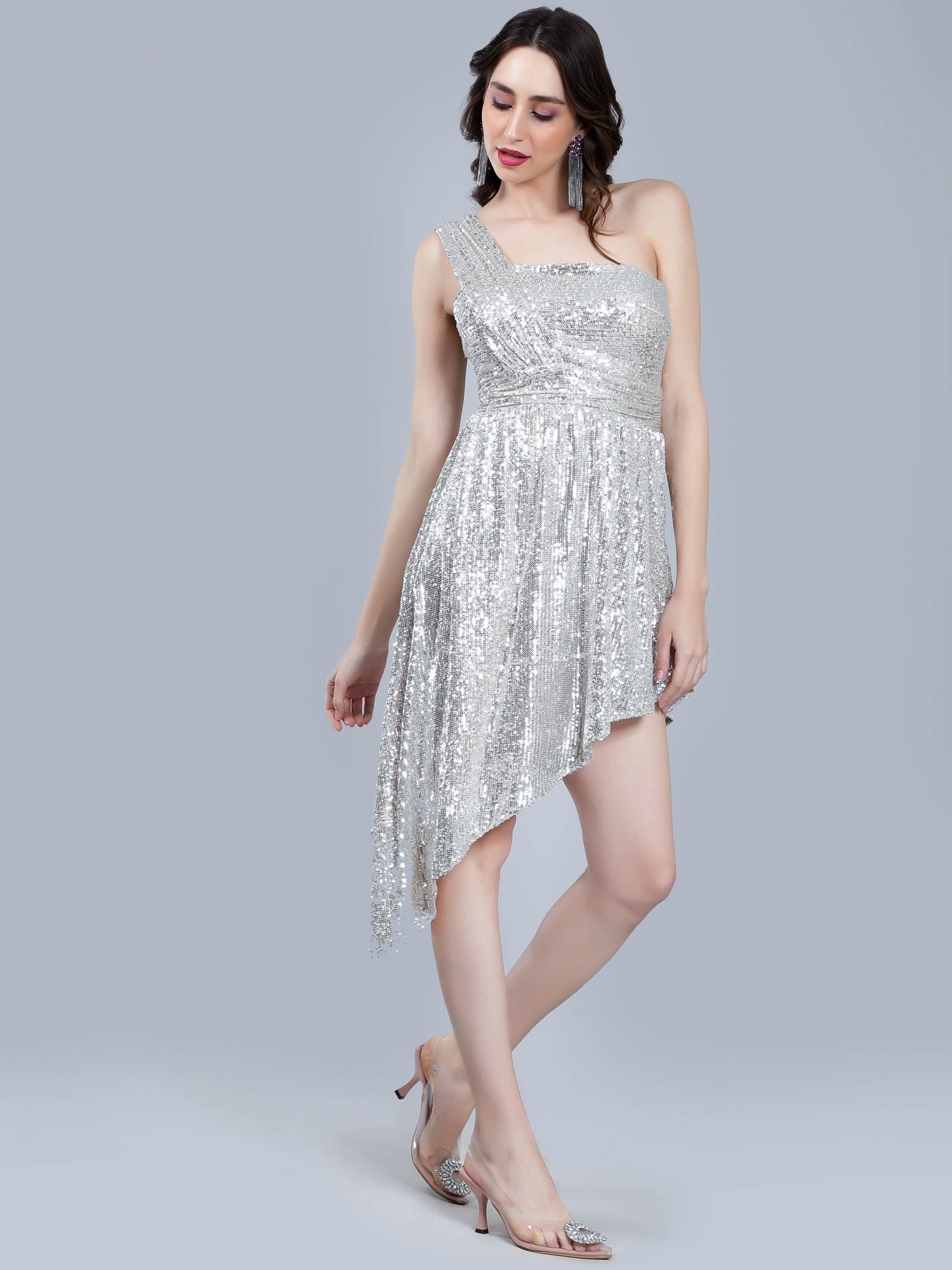 Sequined Cocktail Dress