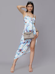Sexy Marble Spaghetti Dress