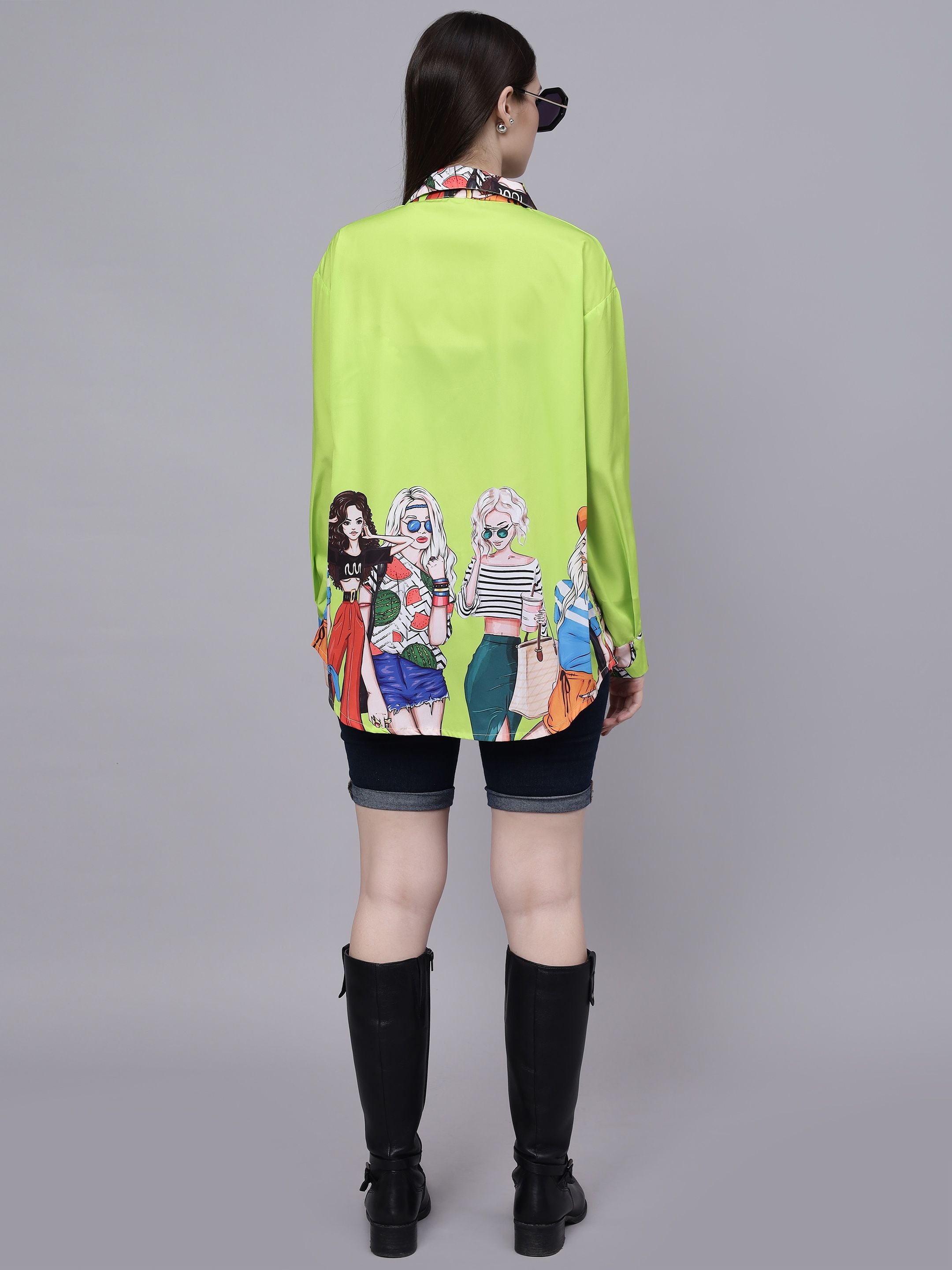 Holiday Girls Oversized Shirt