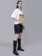 Girl Gang Graphic Oversized T- Shirt