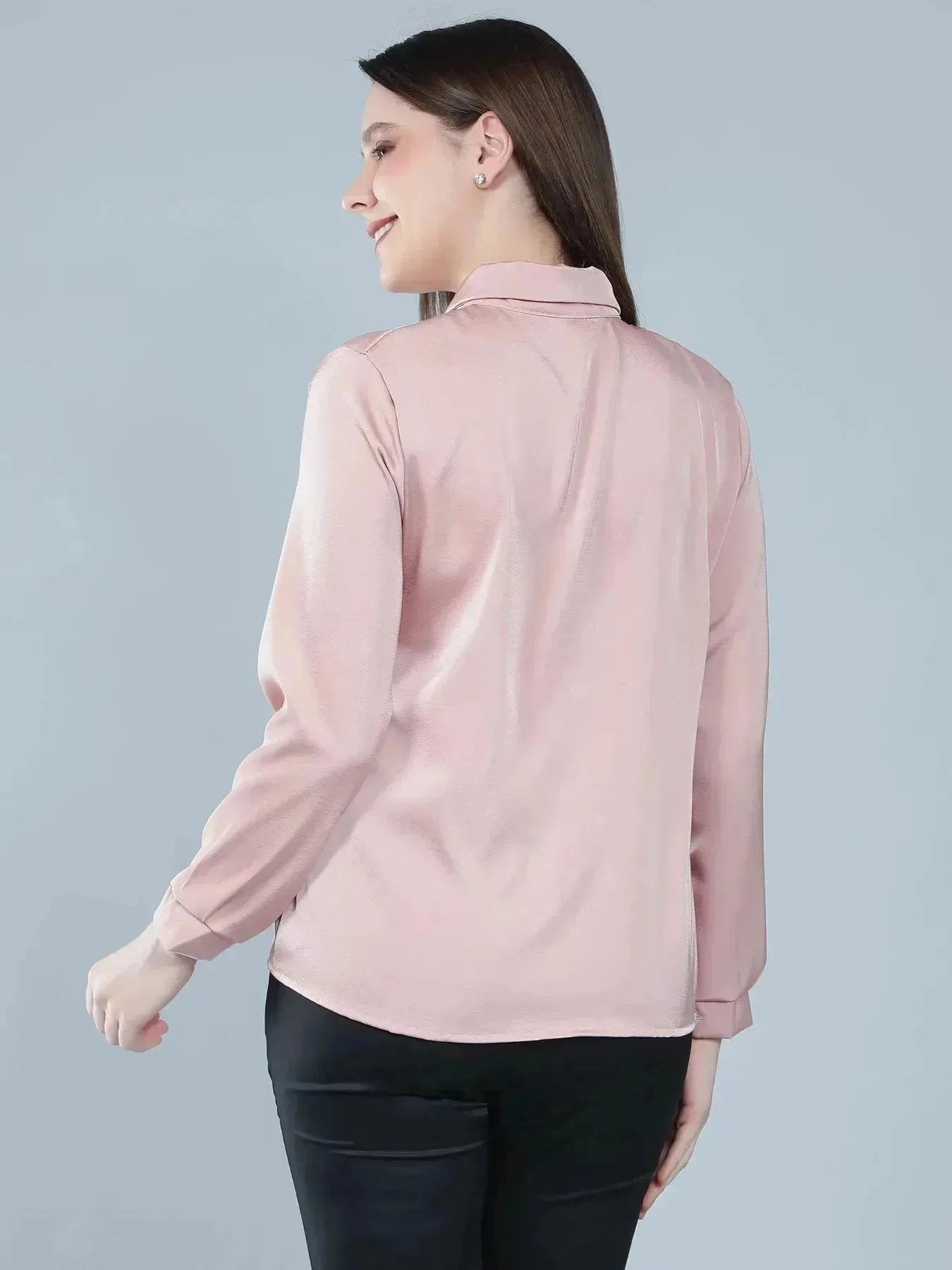 Glossy Satin Shirt
