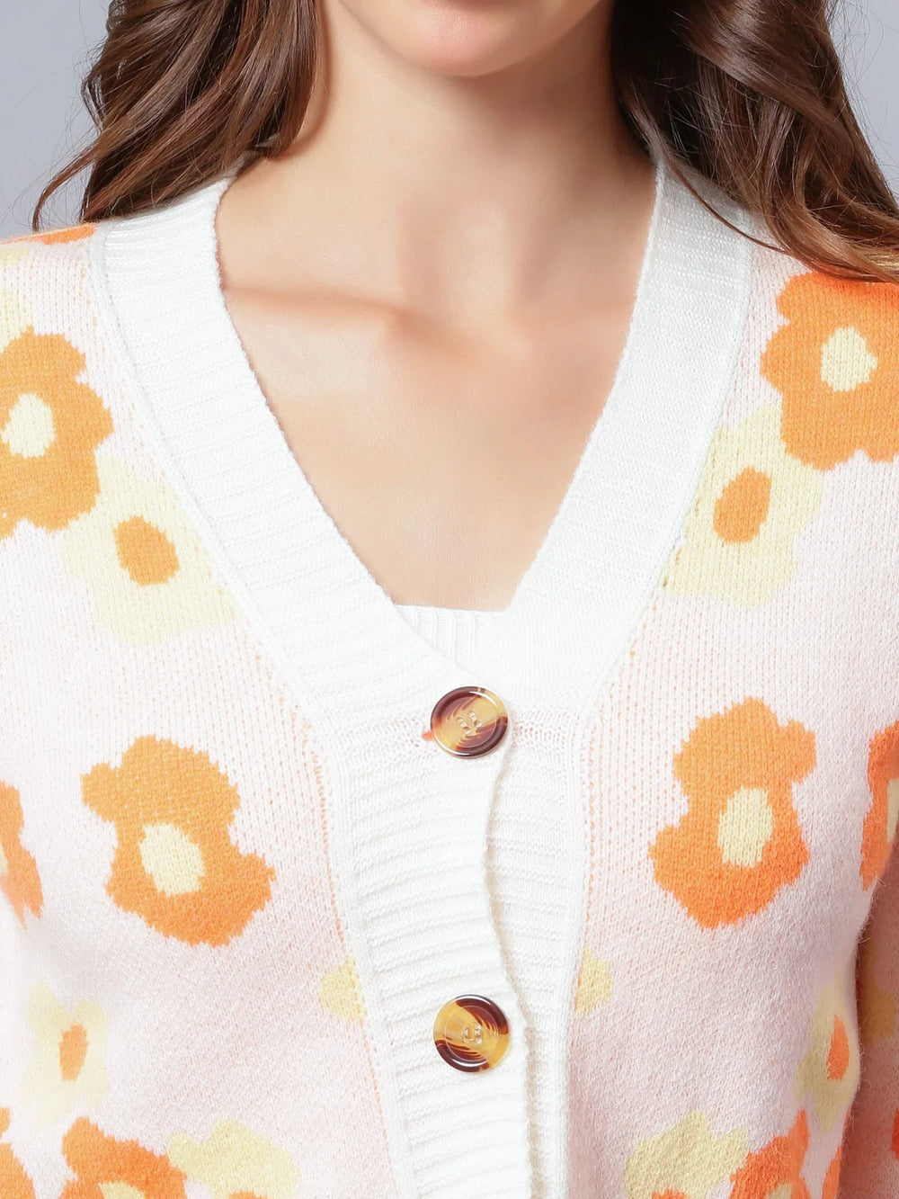 Floral Cardigan Two Piece Set